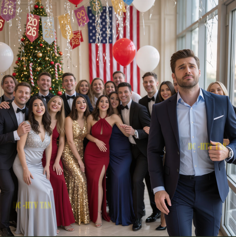 Au beau milieu d'une photo de groupe, ma femme a ricané : « Sors de la photo, ta tête gâche tout… »