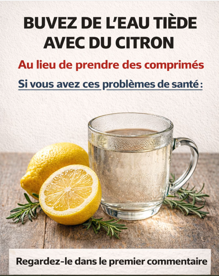 Le secret des naturopathes : l'eau tiède au citron et ses puissants bienfaits