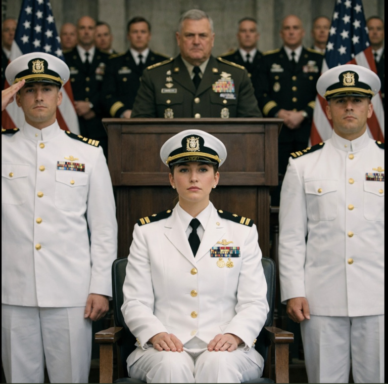 Ils la traitaient comme une cadette — jusqu'à ce qu'un marine se lève et dise : « Iron Wolf, tenez-vous prêts. »