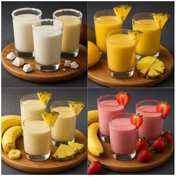 JE VAIS VOUS MONTRER 4 RECETTES DE SMOOTHIES FRAIS