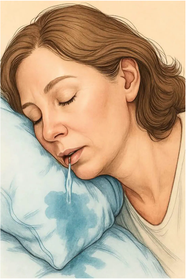 Que signifie le fait de se réveiller avec un oreiller mouillé de salive ?