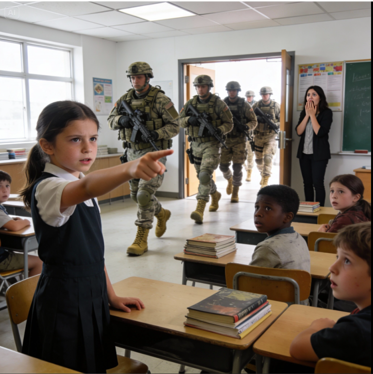 Ils ont traité une fille de menteuse parce qu'elle disait que sa mère était une SEAL, puis ils sont restés figés quand l'unité a fait irruption dans la pièce.