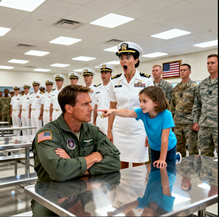 Un amiral des SEAL a demandé à un père célibataire son grade pour plaisanter – puis le « major général » l'a fait s'effondrer de peur.