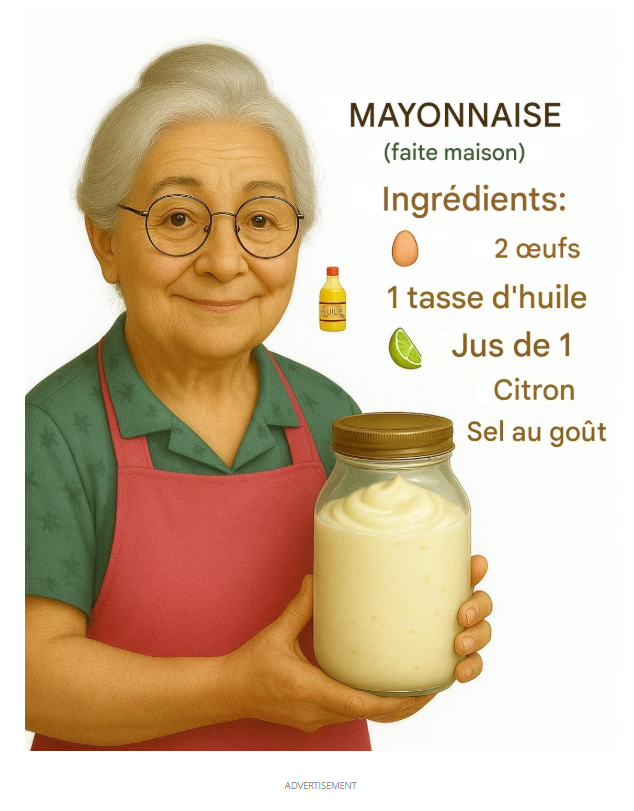 Mayonnaise maison | Recette de grand-mère (Recette rapide et facile)
