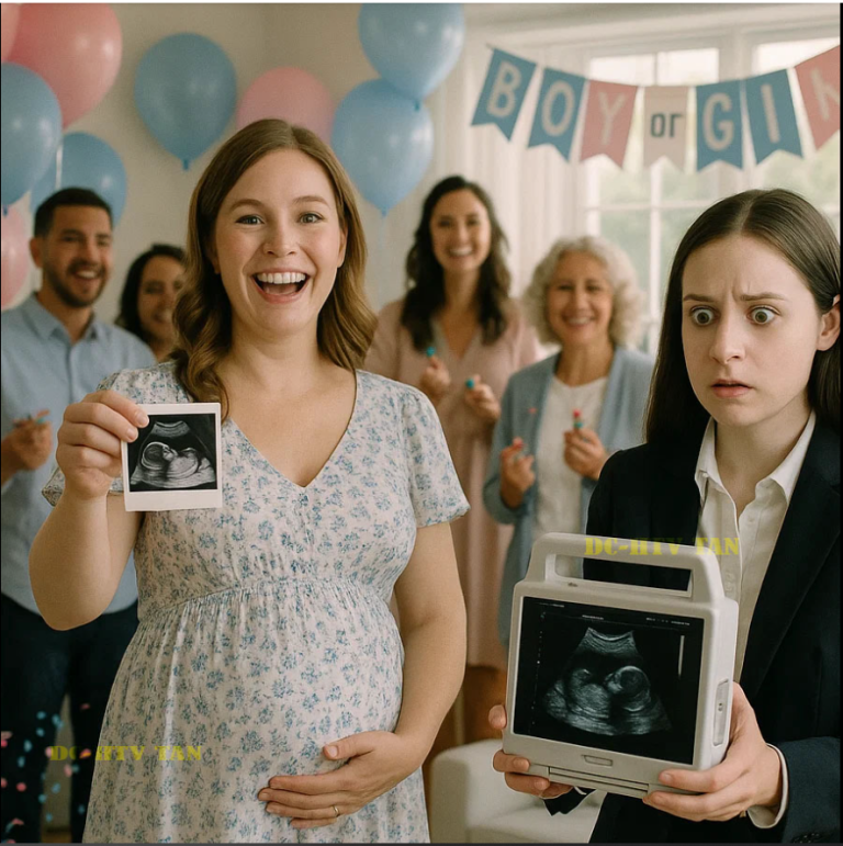 J'ai assisté à la fête de révélation du sexe du bébé de ma sœur. Elle m'a fièrement tendu l'échographie. « N'est-elle pas…