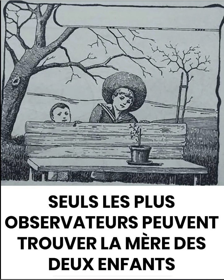 Cette vieille illusion déconcerte le cerveau : trouvez la mère de deux enfants en 5 secondes