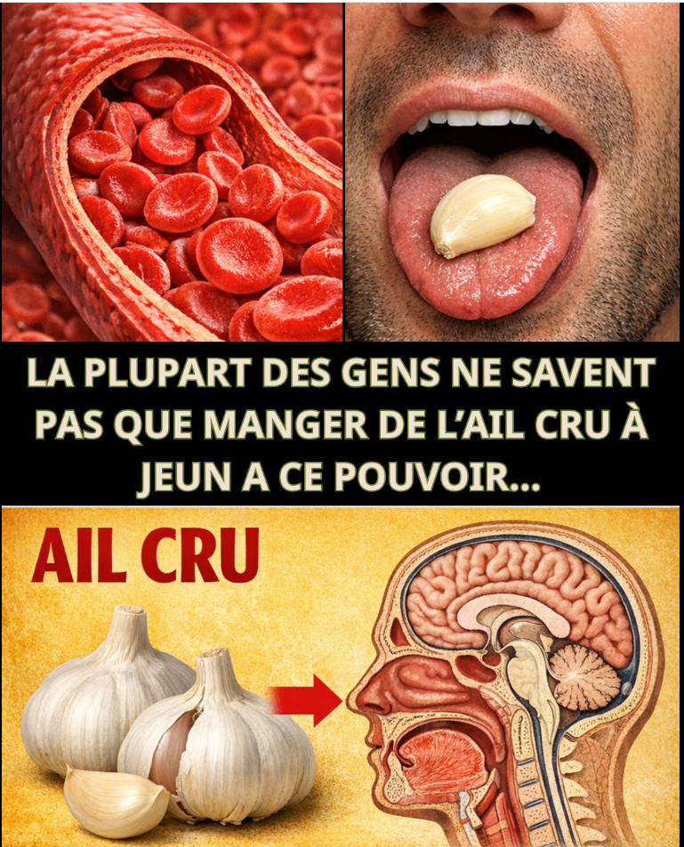 Les vertus de l'ail consommé à jeun