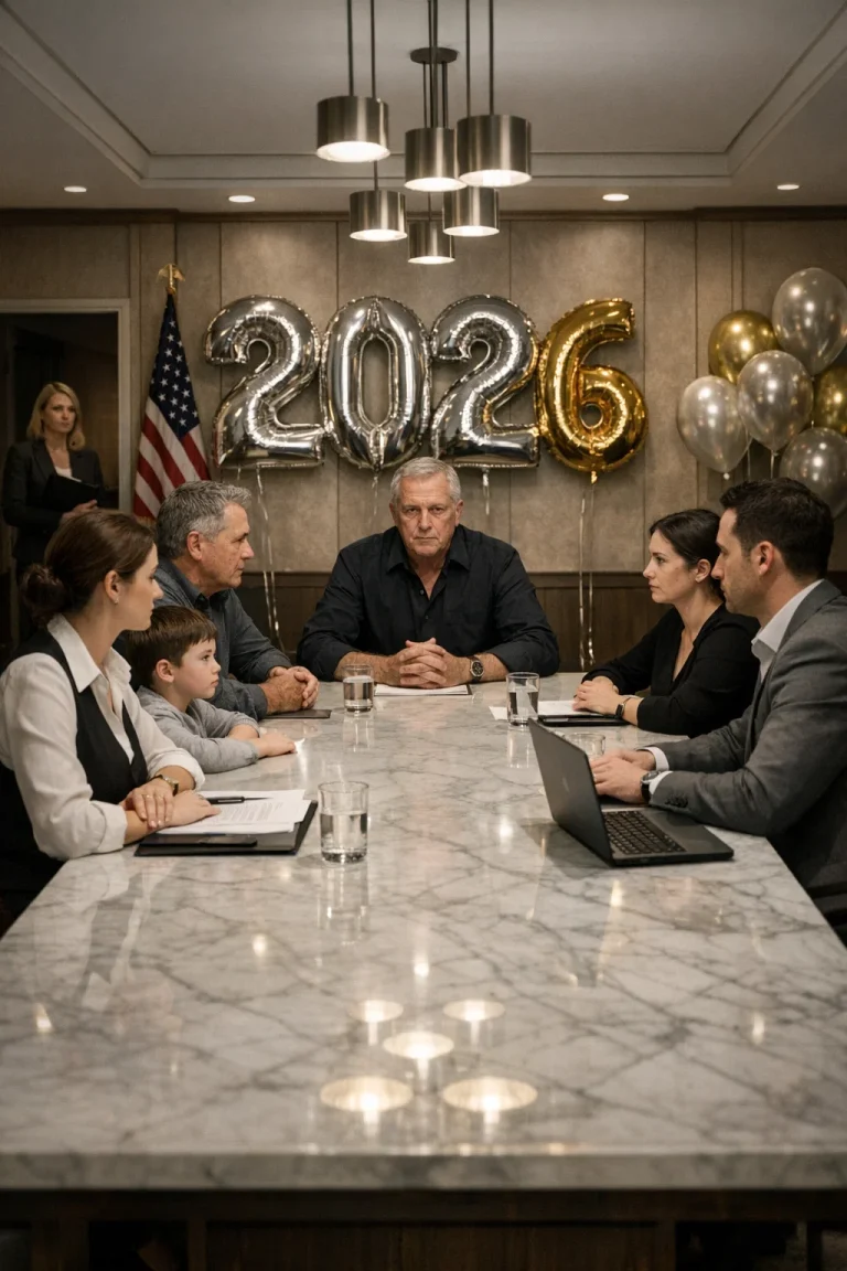 **Ma mère m'a invitée à une « réunion de famille ». À mon arrivée, des avocats étaient déjà là, prêts à discuter de documents. Quand j'ai refusé de signer, ils ont essayé de me faire pression. J'ai simplement souri et dit : « Un… Deux… Trois… Quatre… Cinq. Ça fait beaucoup de monde. » Puis j'ai ajouté calmement : « Le plus drôle, c'est que je n'ai amené qu'une seule personne avec moi. »