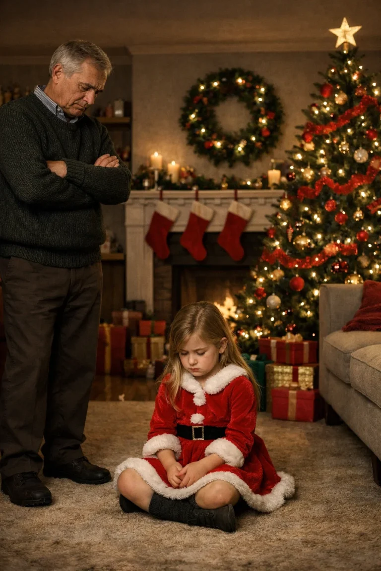 Mon père n'a pas acheté de cadeau de Noël à ma fille de quatre ans, prétextant qu'elle ne le méritait pas à cause de son comportement. Tous les autres enfants ont reçu des cadeaux, y compris un chien. Je lui ai acheté une veste et nous sommes partis. À 21h20, j'ai reçu un SMS de sa part : « N'oublie pas. »