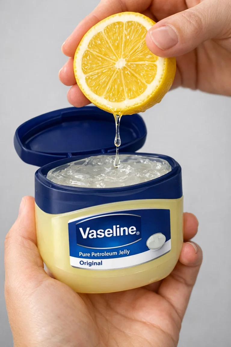Voici comment utiliser la vaseline avec du citron pour donner à votre visage l'apparence d'une poupée de porcelaine.