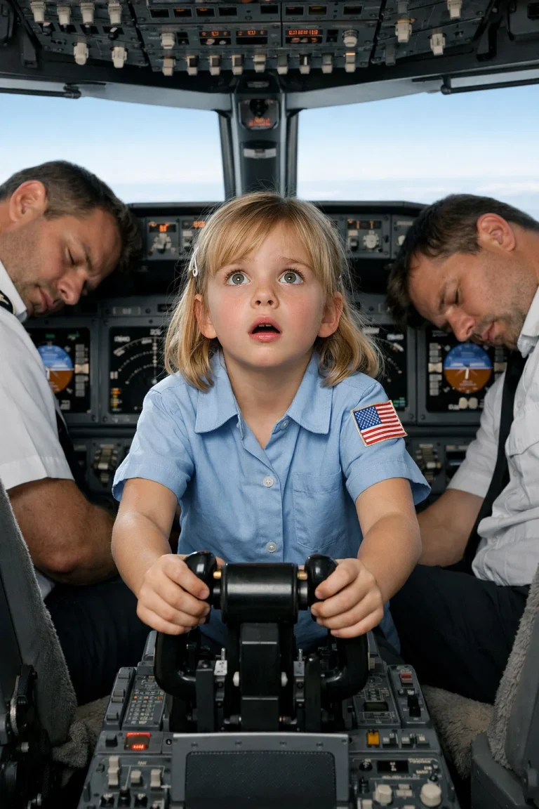 « Je peux le piloter », a déclaré la fillette de 11 ans lorsque les deux pilotes se sont effondrés à 10 670 mètres d'altitude…