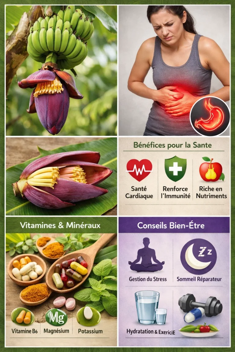 La fleur de bananier cachée : l’arme secrète de la nature contre le diabète, l’hypertension artérielle et les douleurs chroniques de l’estomac