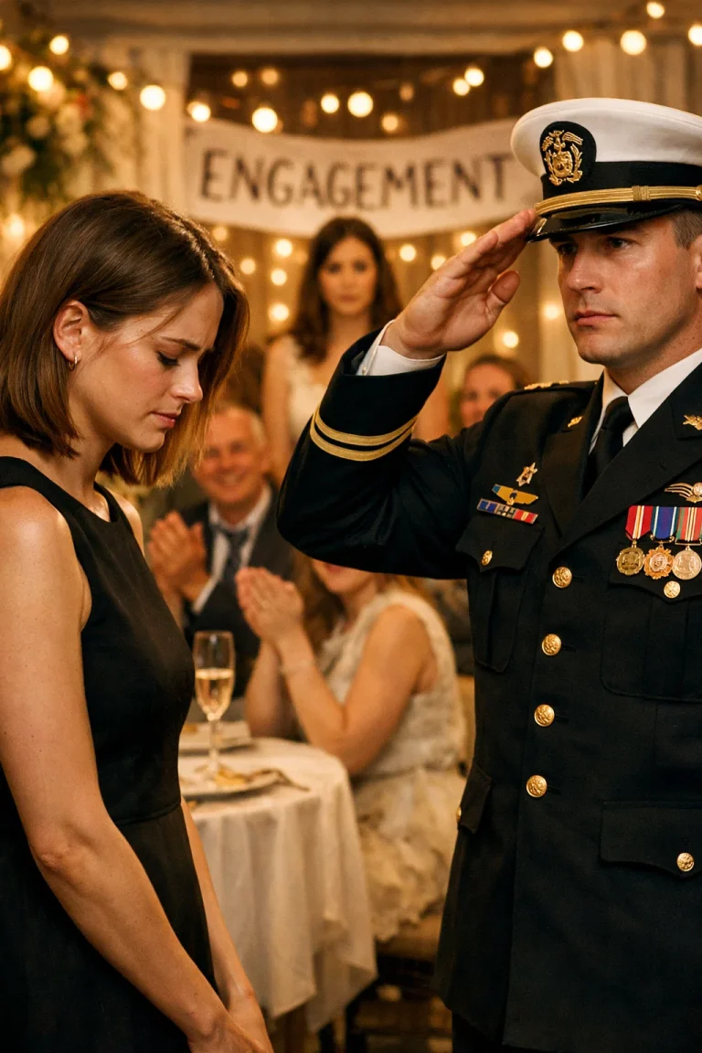 Ils se sont moqués de moi lors des fiançailles de ma sœur, jusqu'à ce que son fiancé, un Navy SEAL, se lève et la salue…