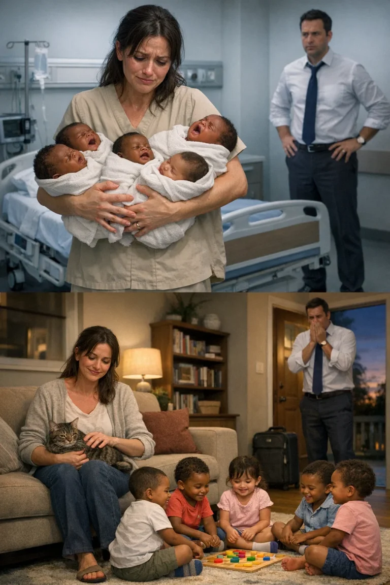 Un homme abandonne une femme et ses cinq enfants noirs — 30 ans plus tard, la vérité a choqué tout le monde