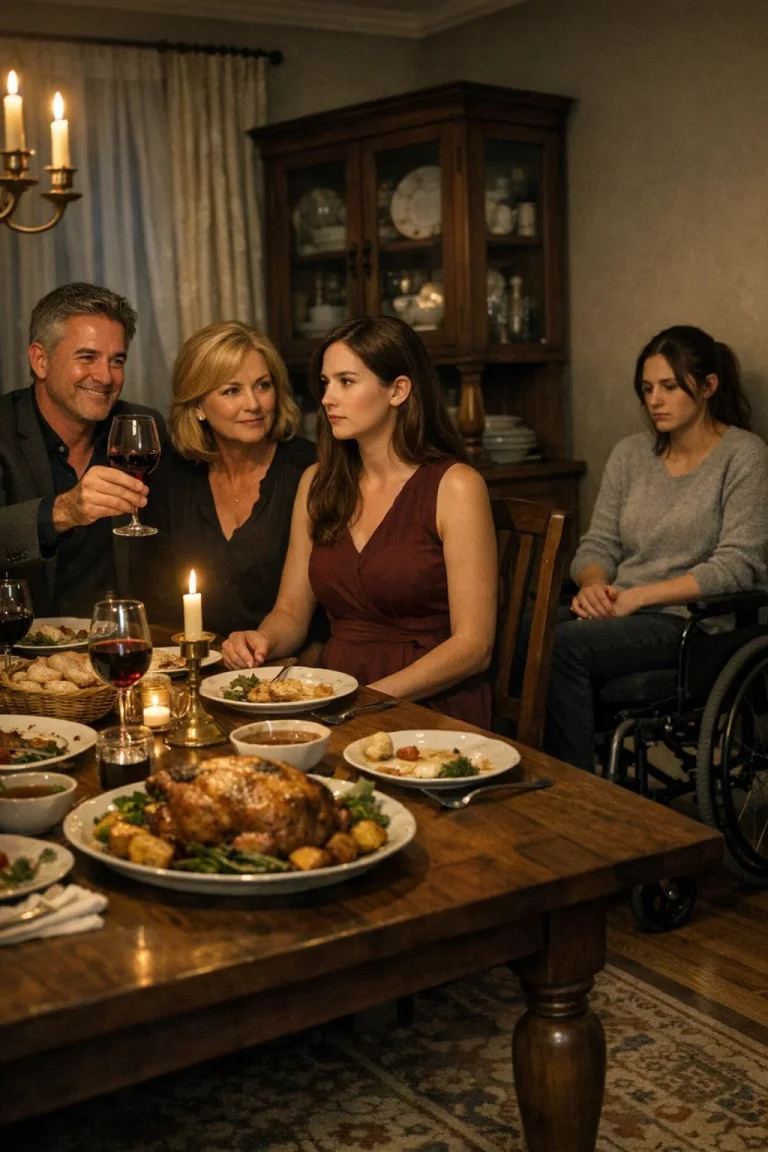 Au dîner, mes parents m’ont traitée de « fardeau » — puis ont tout laissé à ma sœur…