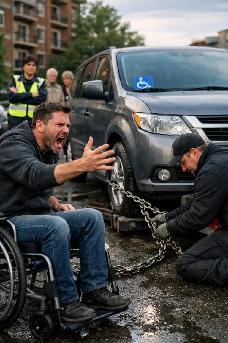 Association de copropriétaires — La patrouille a remorqué mon fourgon aménagé pour personnes handicapées sans raison… J’ai porté plainte et ils m’ont versé 42 000 $.