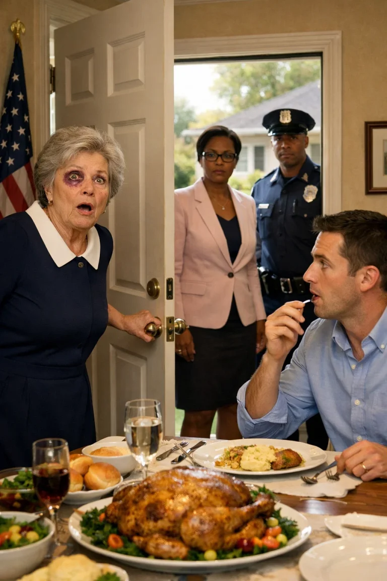 Après que mon fils de 41 ans m'a frappé dans ma propre cuisine, j'ai invité un juge et un inspecteur à déjeuner. -H